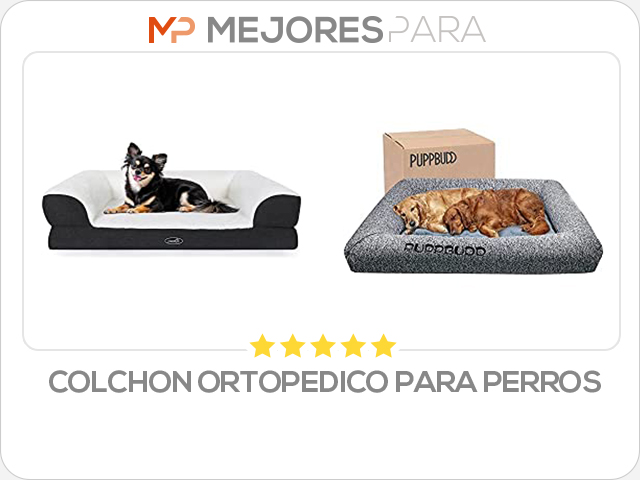 colchon ortopedico para perros