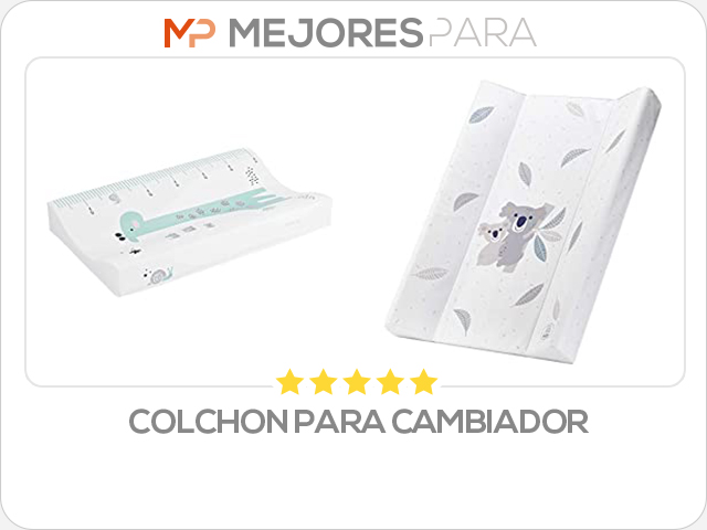 colchon para cambiador