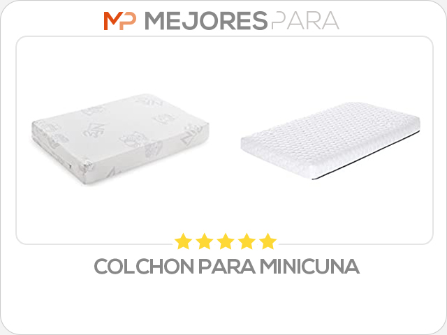 colchon para minicuna