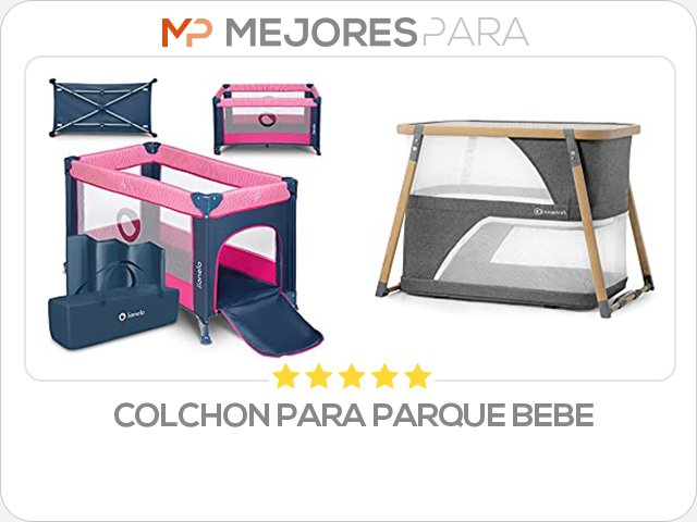 colchon para parque bebe