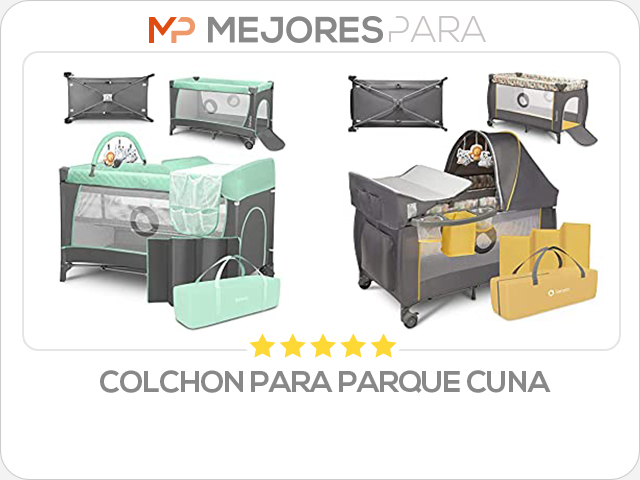 colchon para parque cuna