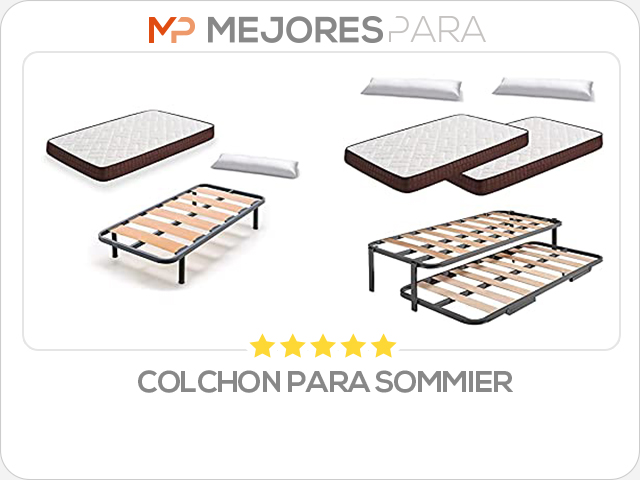 colchon para sommier