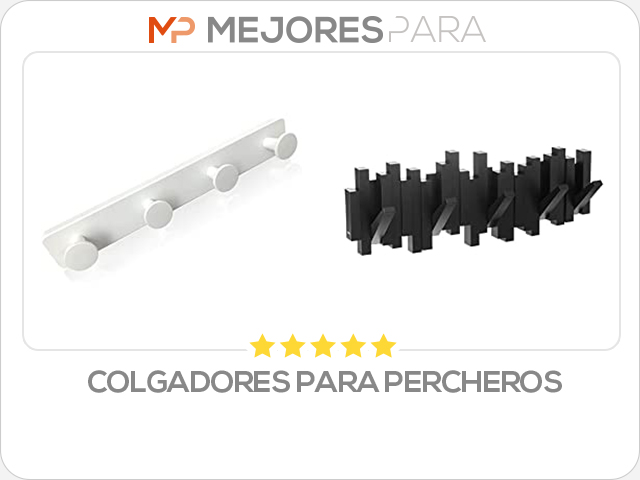 colgadores para percheros