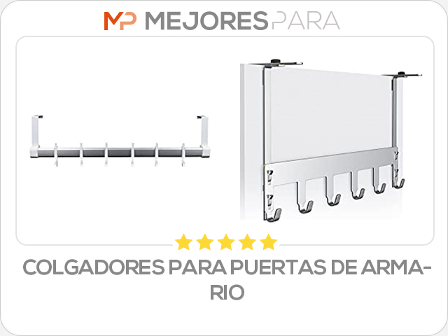 colgadores para puertas de armario