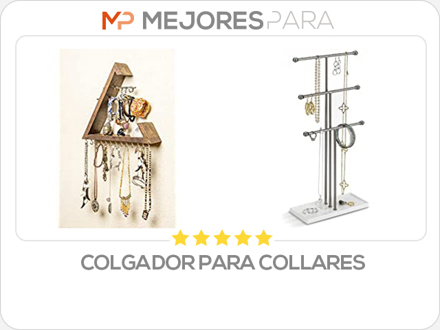 colgador para collares