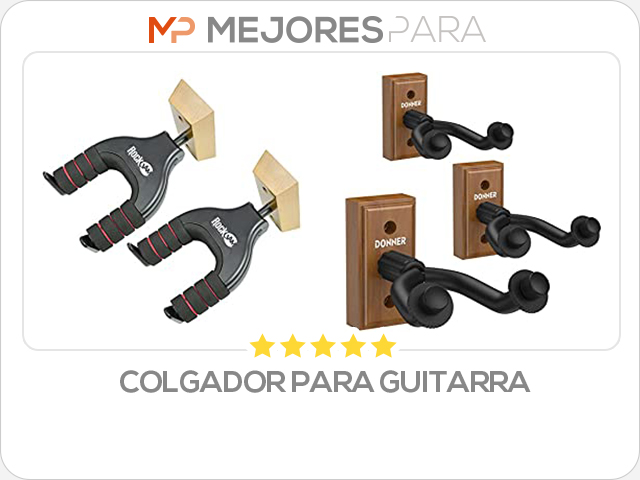 colgador para guitarra