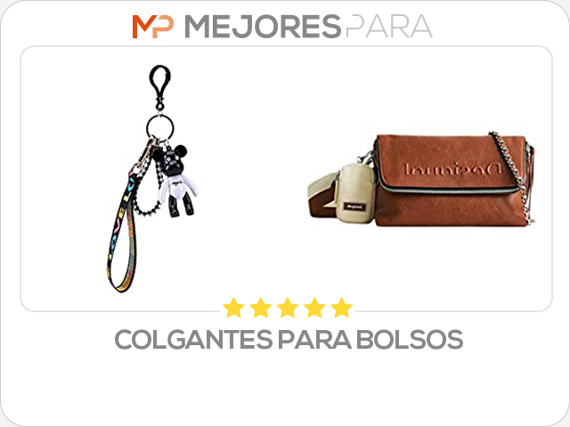 colgantes para bolsos