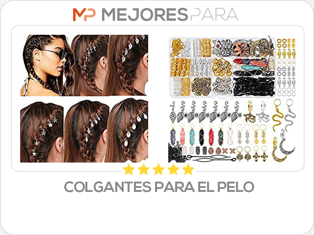 colgantes para el pelo