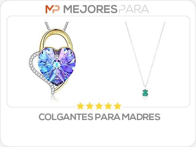 colgantes para madres