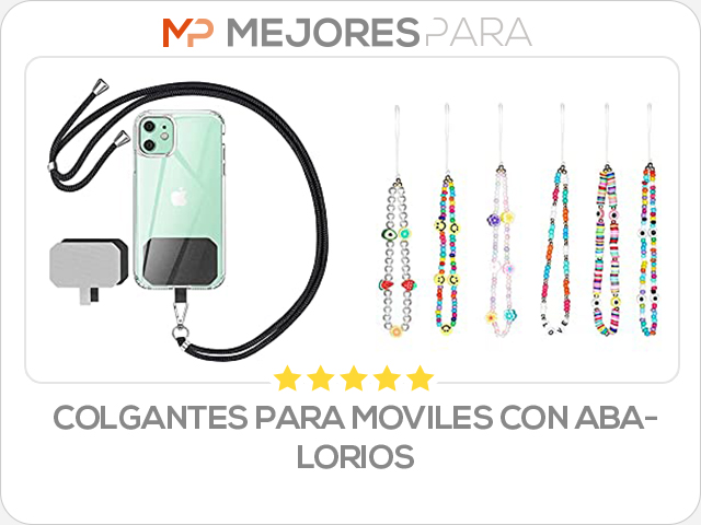 colgantes para moviles con abalorios