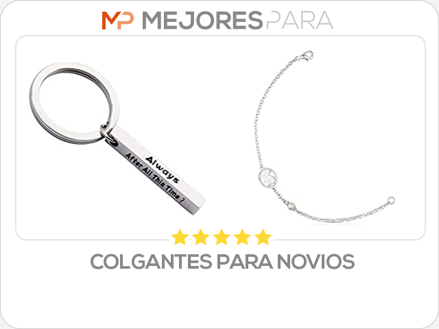 colgantes para novios