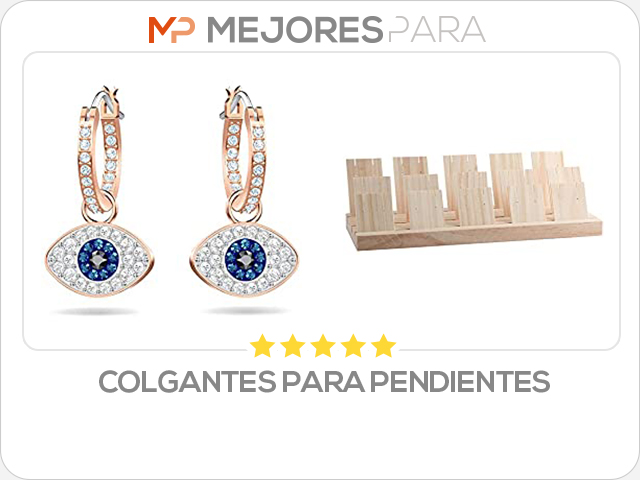 colgantes para pendientes