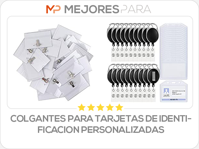 colgantes para tarjetas de identificacion personalizadas