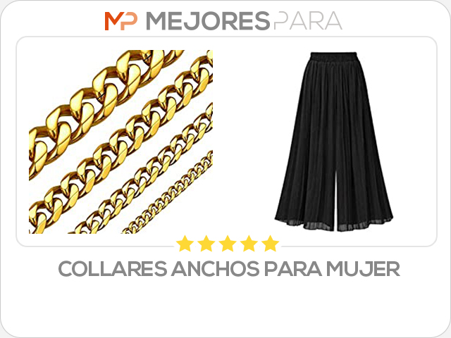 collares anchos para mujer