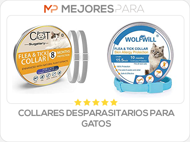 collares desparasitarios para gatos