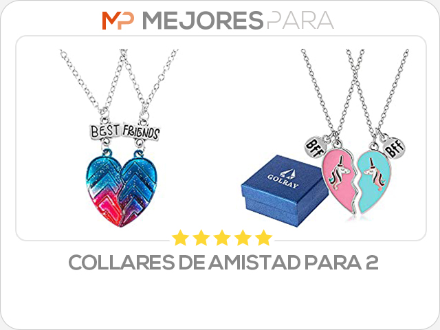 collares de amistad para 2