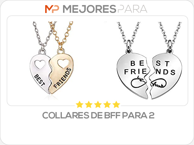 collares de bff para 2