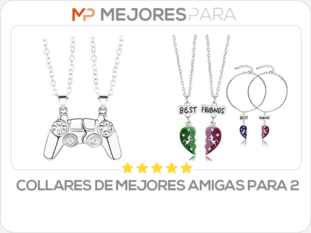 collares de mejores amigas para 2