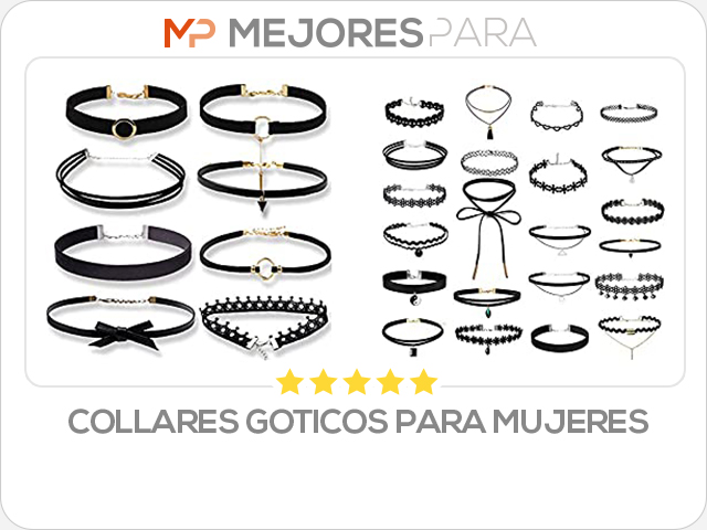 collares goticos para mujeres