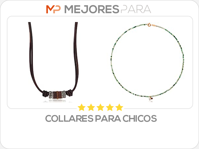 collares para chicos