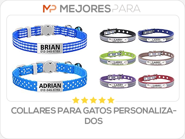 collares para gatos personalizados