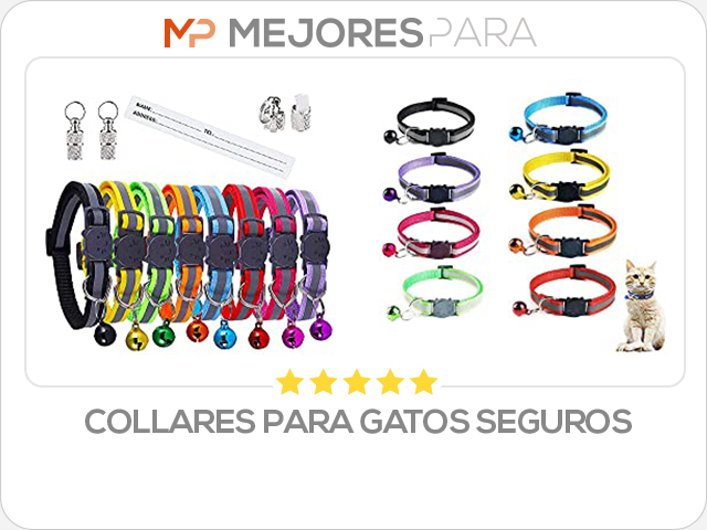 collares para gatos seguros