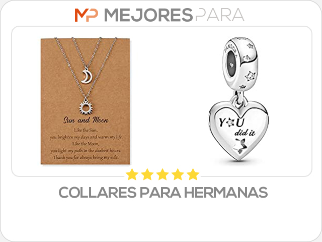 collares para hermanas