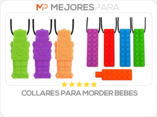 collares para morder bebes