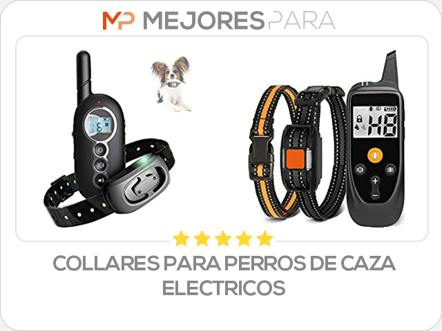 collares para perros de caza electricos