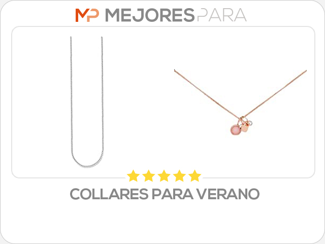 collares para verano