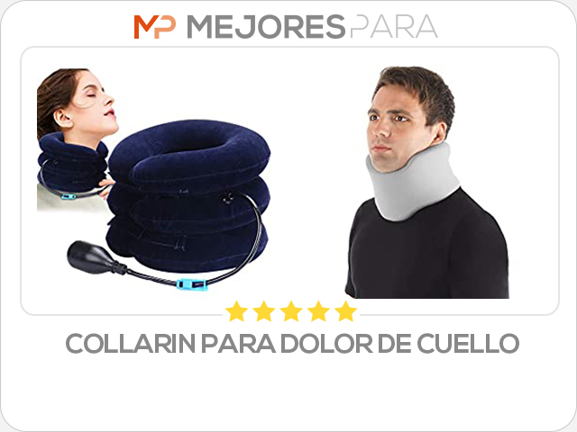 collarin para dolor de cuello