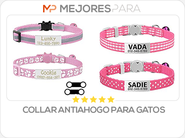 collar antiahogo para gatos