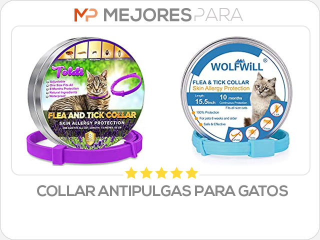 collar antipulgas para gatos