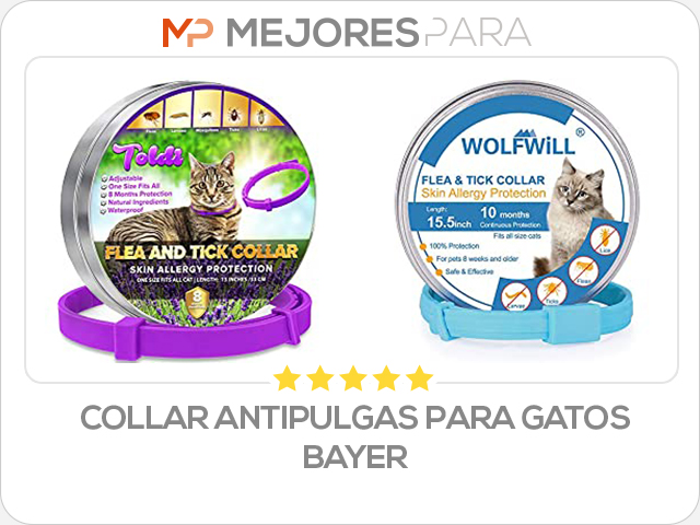 collar antipulgas para gatos bayer