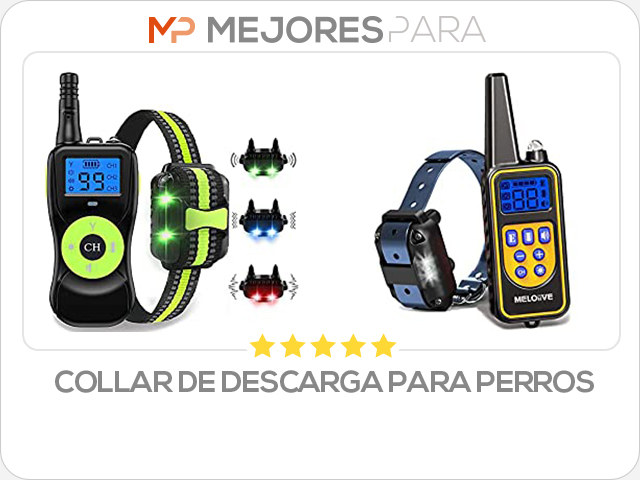 collar de descarga para perros