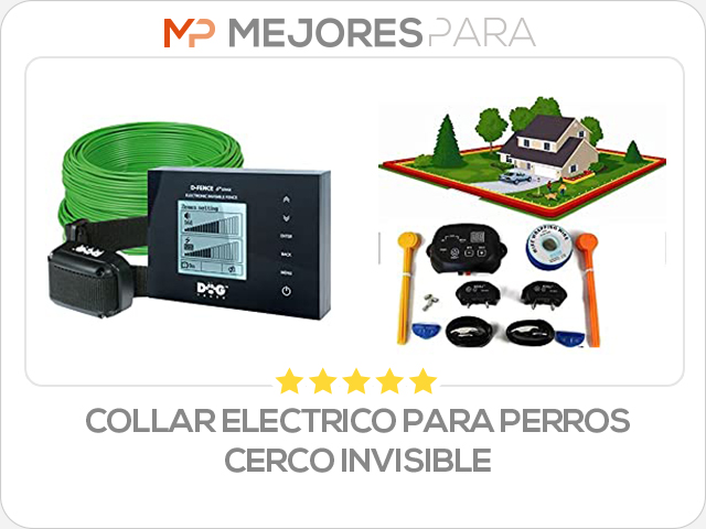 collar electrico para perros cerco invisible