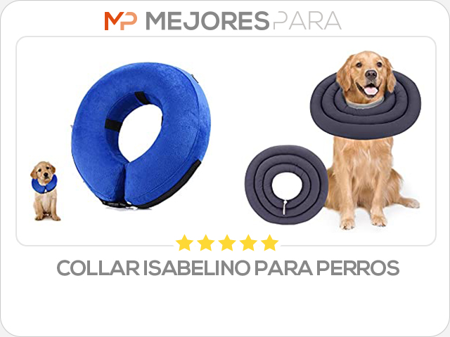 collar isabelino para perros