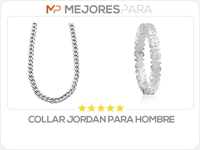 collar jordan para hombre