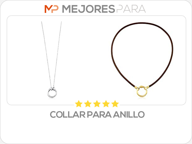 collar para anillo