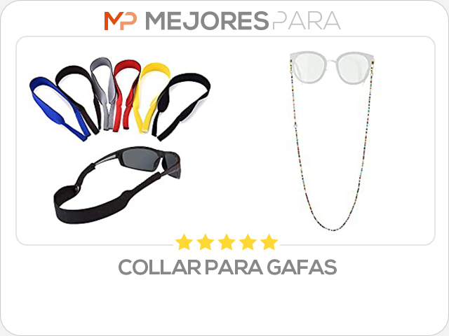 collar para gafas