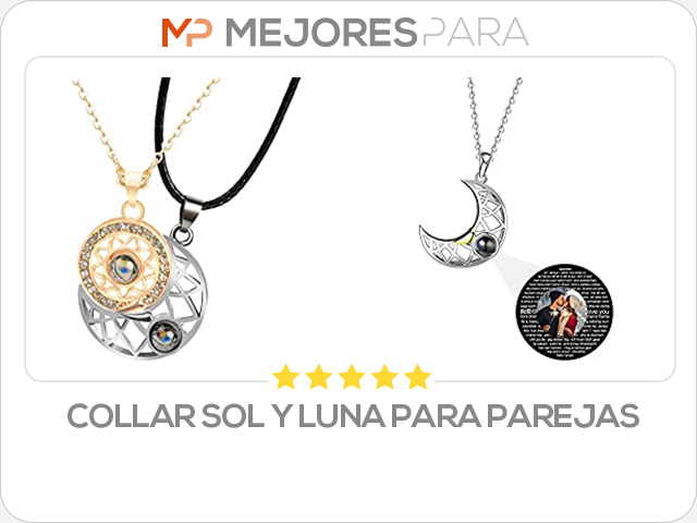 collar sol y luna para parejas