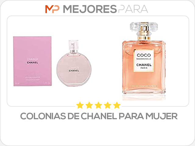 colonias de chanel para mujer