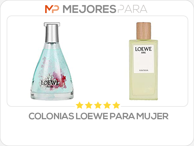 colonias loewe para mujer