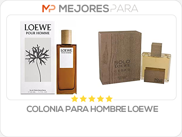 colonia para hombre loewe