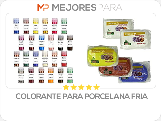 colorante para porcelana fria