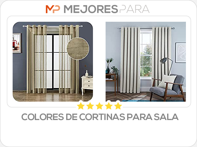 colores de cortinas para sala