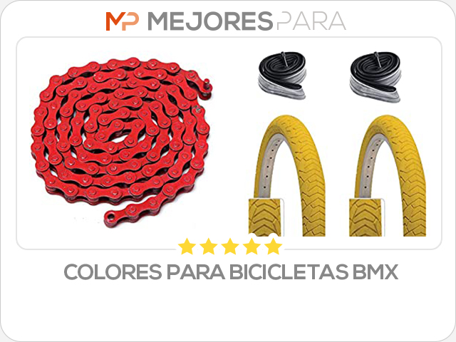 colores para bicicletas bmx