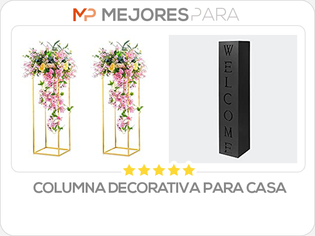 columna decorativa para casa