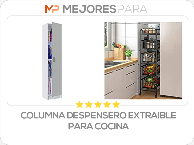 columna despensero extraible para cocina