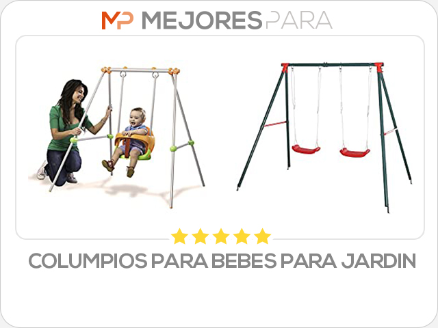 columpios para bebes para jardin